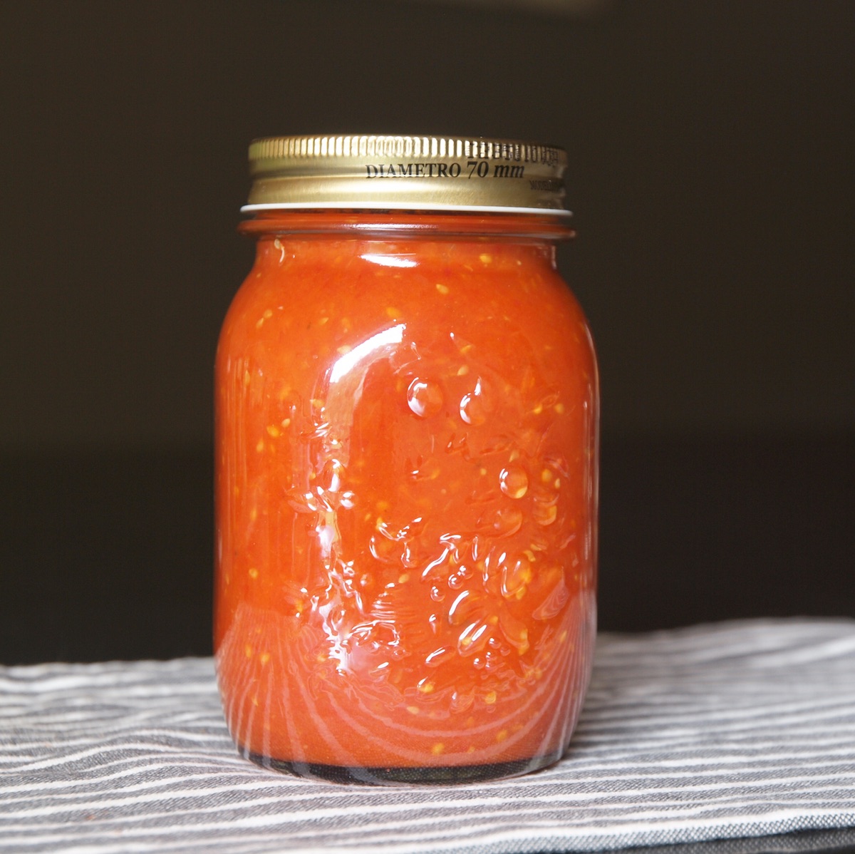 Eingekocht: Tomatensauce | alles aus dem garten
