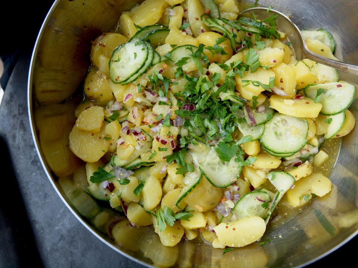 Schwäbischer Kartoffelsalat | alles aus dem garten