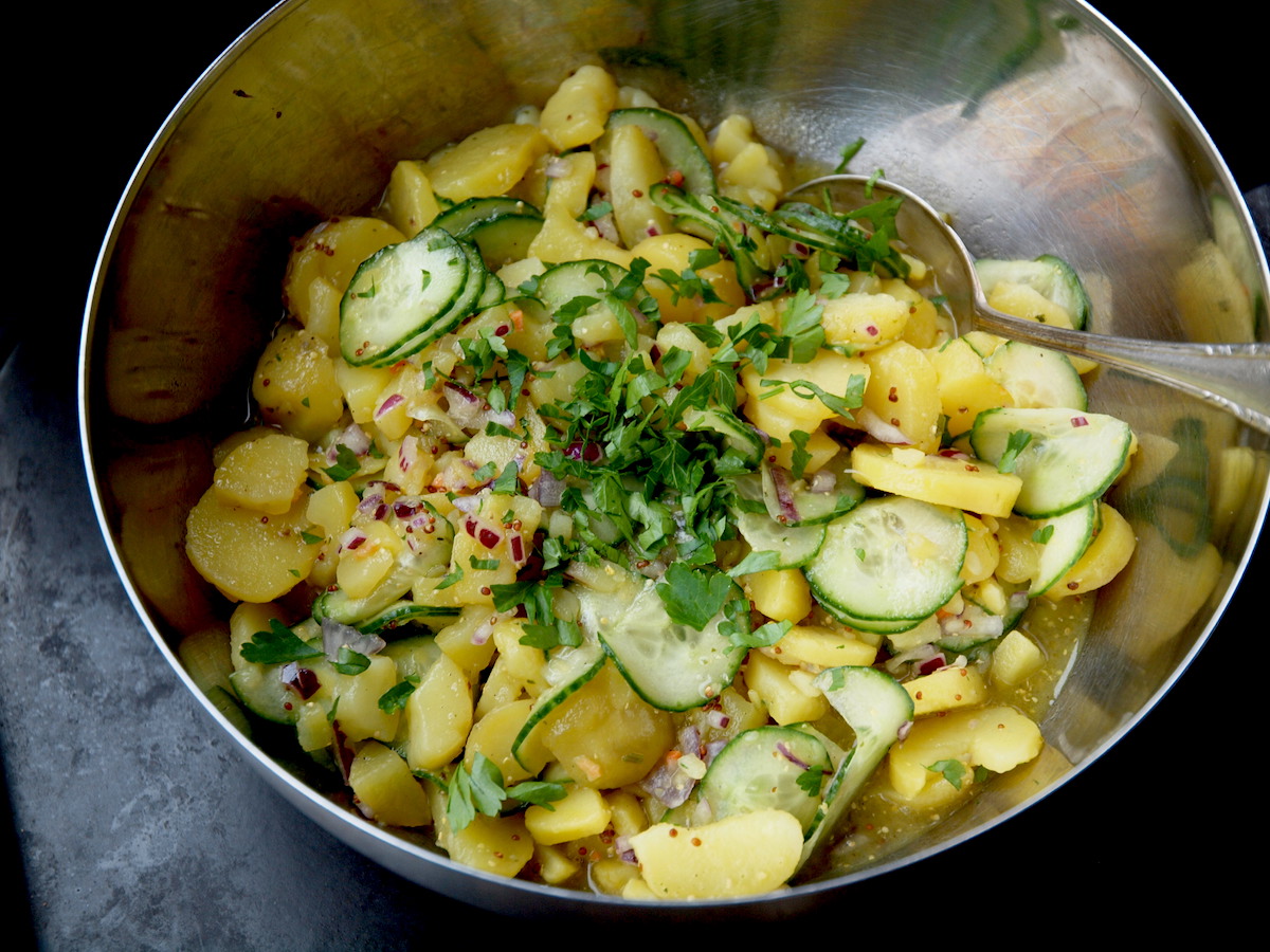 Schwäbischer Kartoffelsalat | alles aus dem garten
