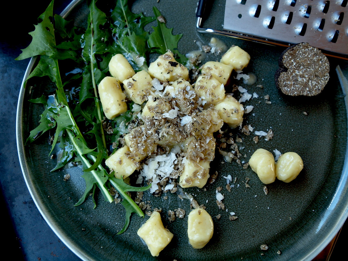 Parmesan-Gnocchetti mit Trüffel | alles aus dem garten