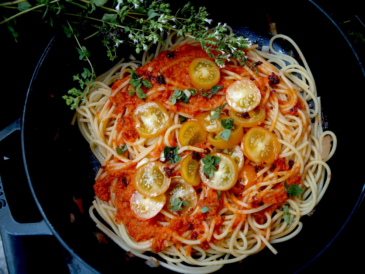 Raffiniert: Vermicelli mit marinierten Tomaten und Oregano | alles aus ...